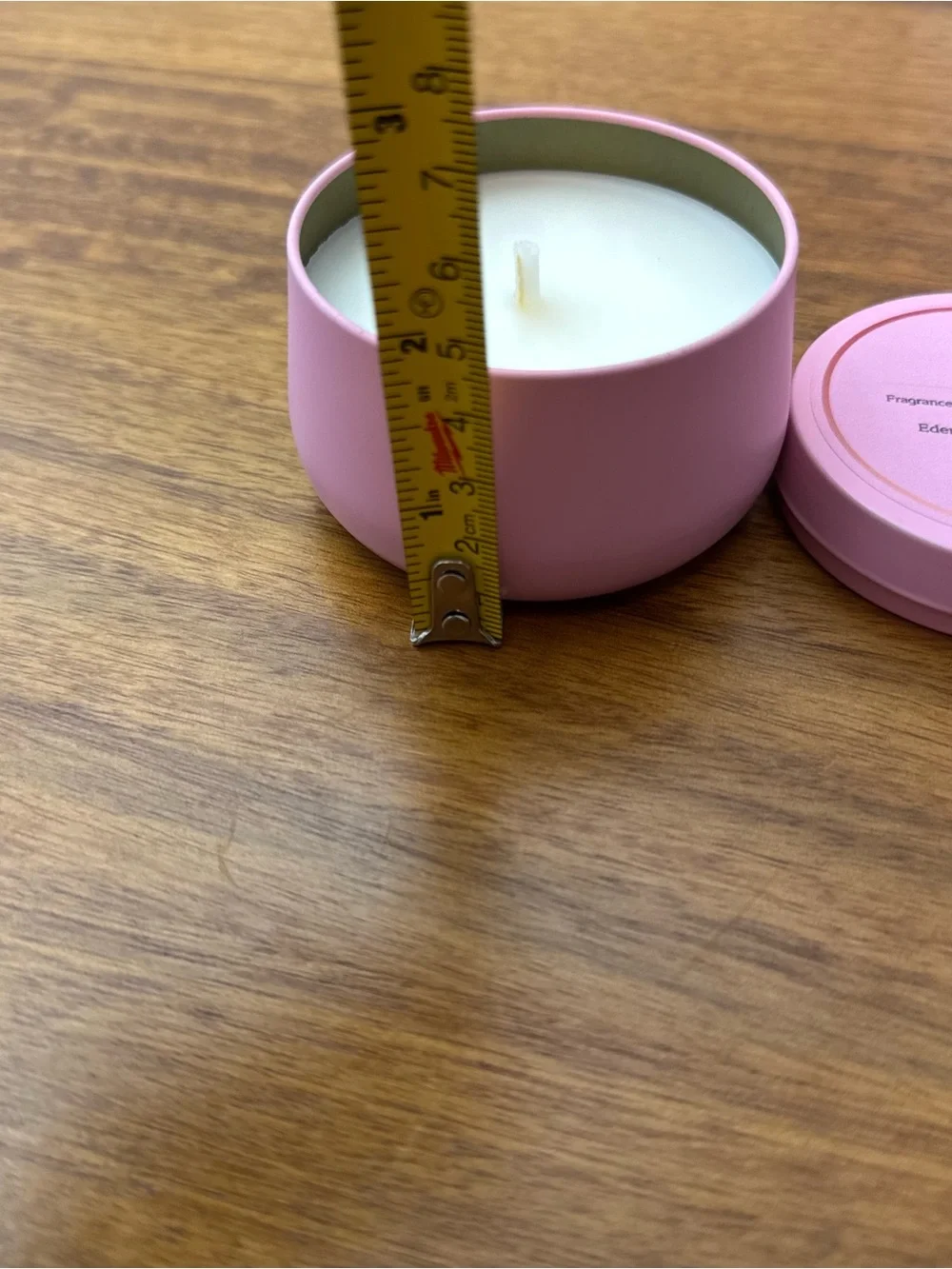 Cue Pink Apple Rose Scented Candle